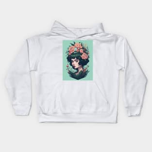 Flower Girl Kids Hoodie